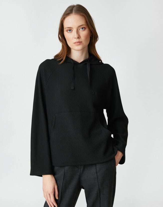 Hooded Sweatshirt With Kangaroo Pocket – Fashion eCommerce Theme