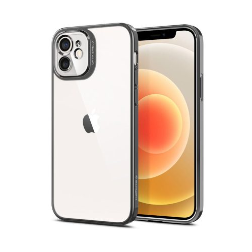 Spigen – Optik Crystal Case for iPhone 12, chrome