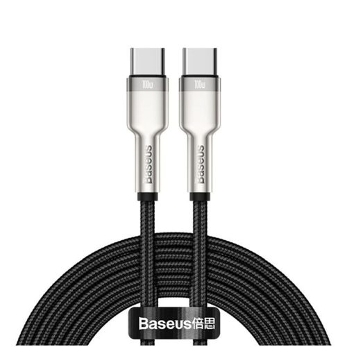 Baseus – Cable – USB-C _ USB-C (2m), black