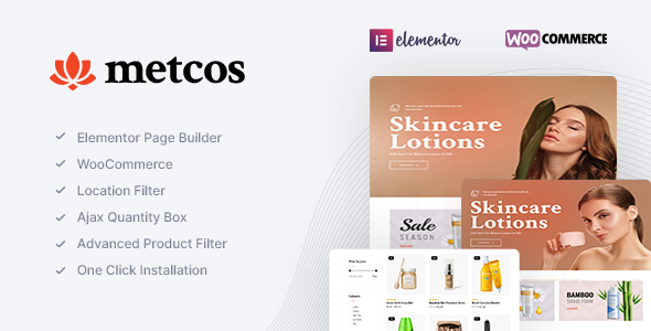 Metcos – Free eCommerce WooCommerce Theme